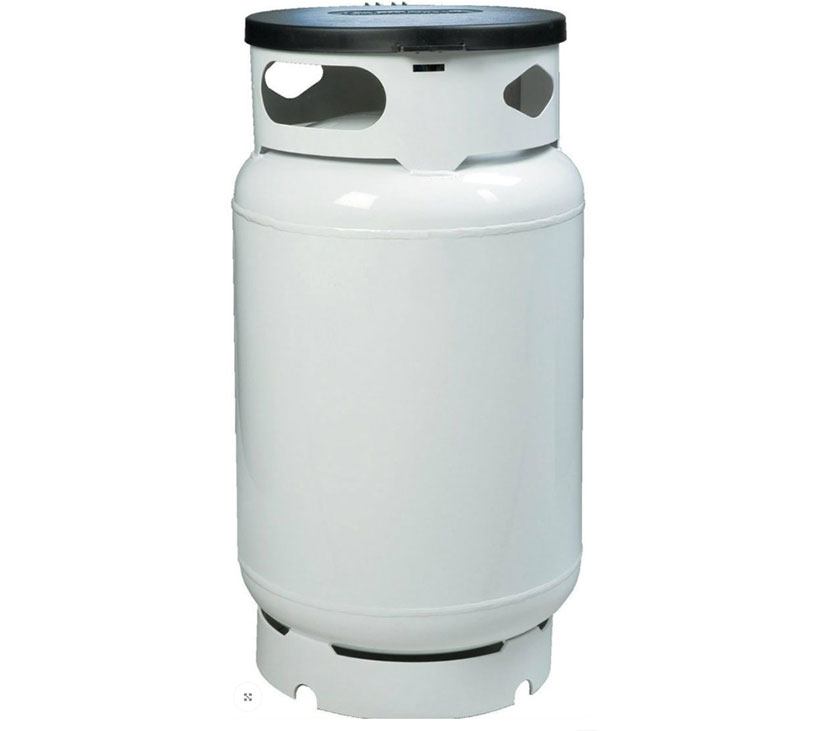 100 lbs (24 Gallon) Manchester Mini ASME Small Propane Tanks with Multi-Valve and Gauge