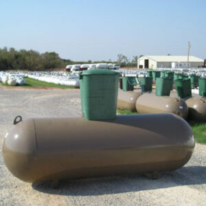 1000 gallon below ground propane tank with riser