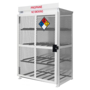 12-Hold Steel 33.5# Forklift Cage