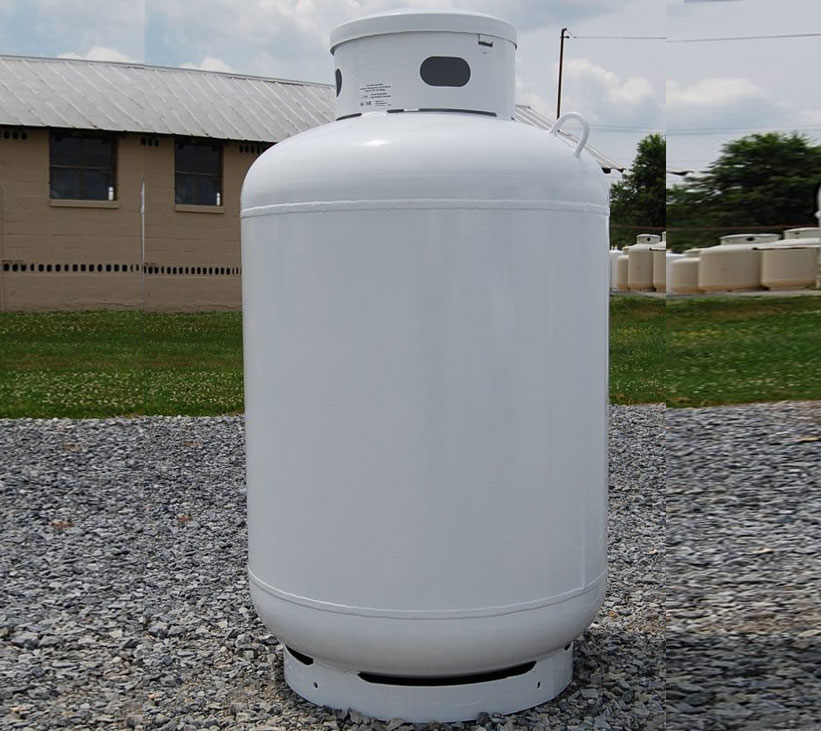 120 Gallon Vertical Propane Tank – ASME