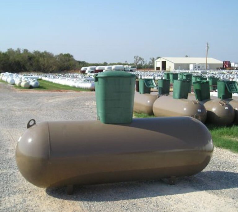 1000 gallon below ground propane tank with riser