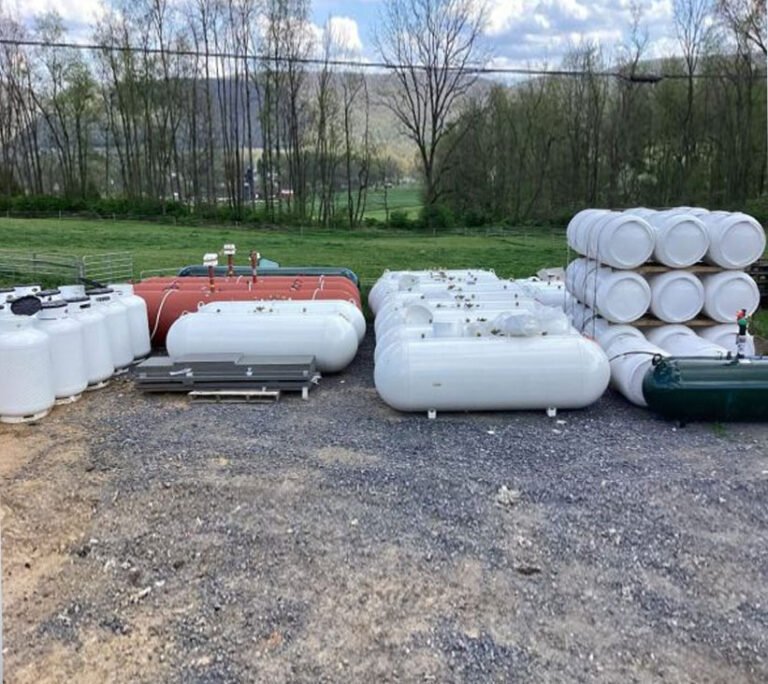 500 gallon above ground propane tank